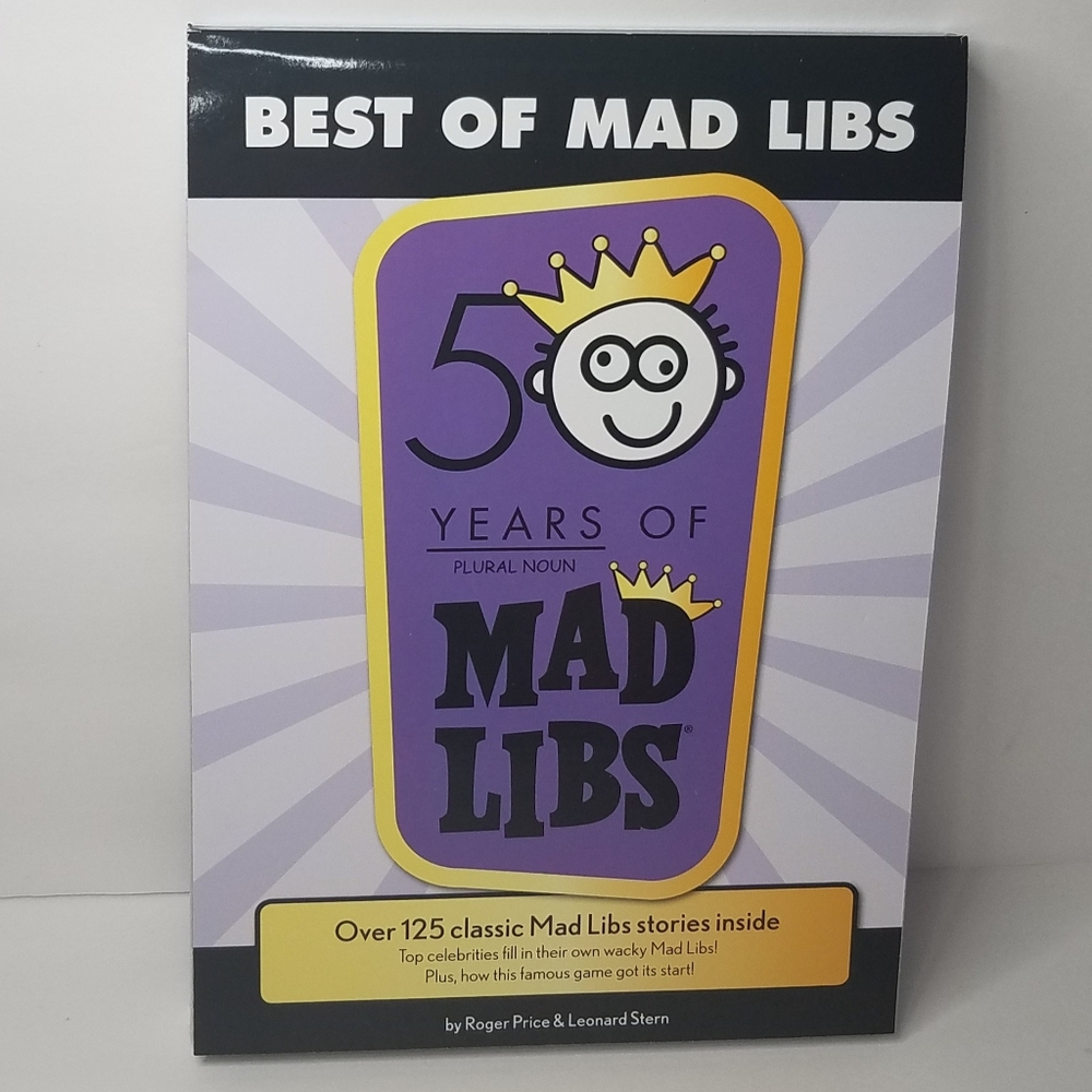 NEW Best of Mad Libs, 50 Years of Mad Libs